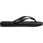 HAVAIANAS RUBBER LOGO FILETE Pánské žabky, černá, velikost 43/44