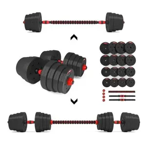 HMS SGP30 Nakládací obouruční a jednoruční činky, černá, velikost 30 KG