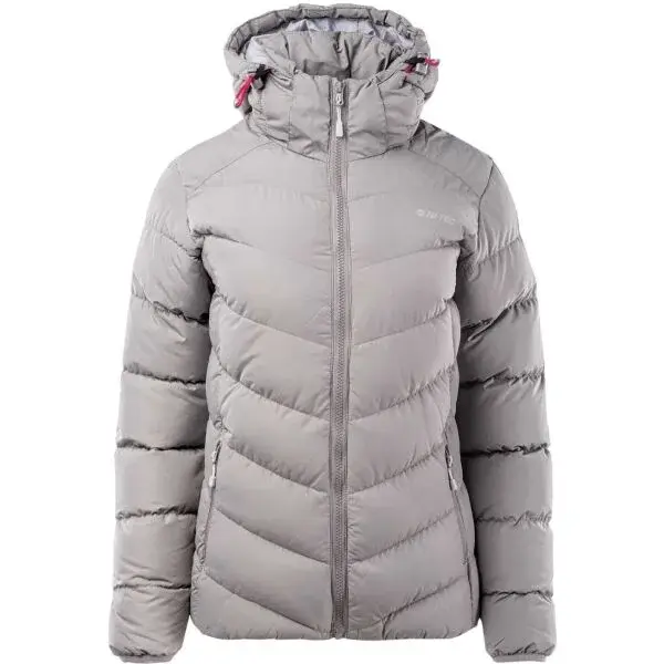 Hi-Tec LADY SAFI II Dámská prošívaná zimní bunda, šedá, velikost