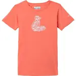 Columbia MISSION LAKE SHORT CRAPHIC SHIRT Dívčí tričko, lososová, velikost