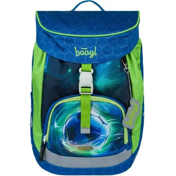 BAAGL AIRY FOTBAL MÍČ Školní batoh, modrá, velikost