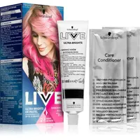 Schwarzkopf LIVE Ultra Brights or Pastel semipermanentná farba na vlasy odtieň 093 Shocking Pink 1 ks