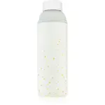 Waterdrop Glass Snow sklenená fľaša na vodu (limitovaná edícia) 600 ml