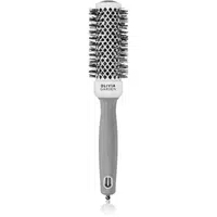 Olivia Garden Expert Shine Wavy Bristles White&Grey kefa na vlasy průměr 35 mm 1 ks