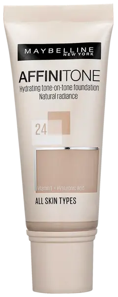 MAYBELLINE NEW YORK Affinitone 24-Golden Beige hydratačný makeup 30 ml