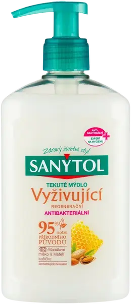 SANYTOL Dezinfekčné mydlo vyživujúce 250 ml