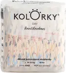 KOLORKY DAY Dážď a dúhy veľ. L (8-13 kg) 19 ks