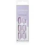 KISS imPRESS Color Short umelé nechty samolepiace Picture Purplect 30 ks