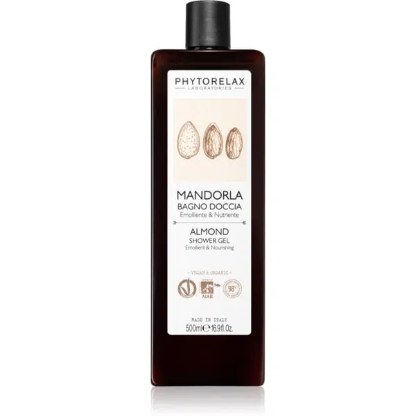 Phytorelax Laboratories Almond vyživujúci sprchový gél 500 ml