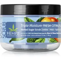 HEMPZ Triple Moisture telový peeling 176 g