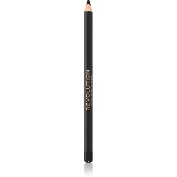Makeup Revolution Kohl Eyeliner kajalová ceruzka na oči odtieň Black 1.3 g
