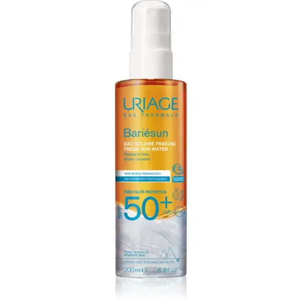 Uriage Bariésun Fresh Sun Water SPF50+ ochranný sprej na opaľovanie SPF 50+ 200 ml
