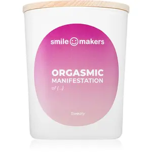 Smile Makers Orgasmic Manifestations vonná sviečka Sweaty 180 g