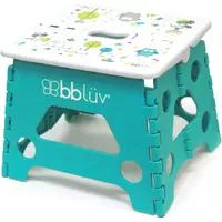 BBLÜV Stëp skladací stupienok 22 x 18 x 18,2cm Aqua 18m+ 1 ks