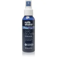 milk_shake® Cold Brunette Toning Spray sprej neutralizujúci mosadzné podtóny 100 ml