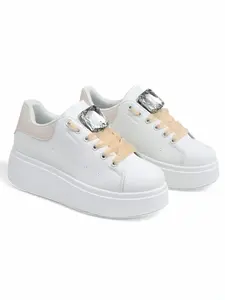 Resti Women's sports sneakers on a platform Safirrat
