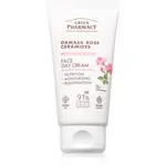 Green Pharmacy Damask Rose & Ceramides Face Cream denný krém na tvár s intenzívnou výživou 50 ml