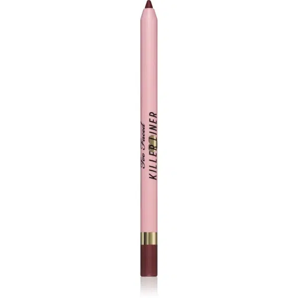 Too Faced Killer Liner 36 Hour Waterproof Gel Eyeliner Pencil vodeodolná gélová ceruzka na oči pre dlhotrvajúci efekt odtieň Chocolate 1,2 g