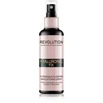 Revolution Hyaluronic Fix Hydrating & Plumping fixačný sprej na make-up s hydratačným účinkom 100 ml
