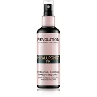 Revolution Hyaluronic Fix Hydrating & Plumping fixačný sprej na make-up s hydratačným účinkom 100 ml