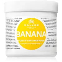 Kallos KJMN Professional Banana posilujúca maska s multivitamínovým komplexom 275 ml