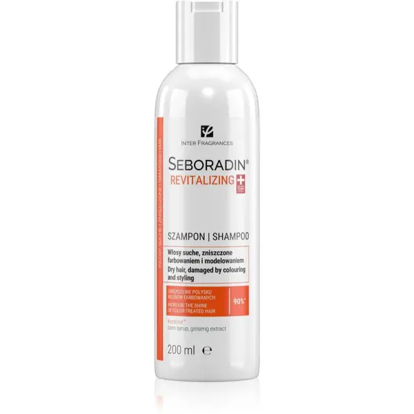Seboradin Revitalizing revitalizačný šampón pre suché a poškodené vlasy 200 ml