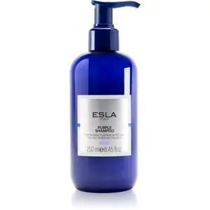 ESLA ITALY Purple šampón pre blond vlasy neutralizujúci žlté tóny 250 ml