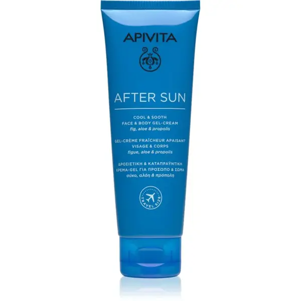 Apivita Bee Sun Safe After Sun Cool & Sooth Face & Body gélový krém po opaľovaní 200 ml