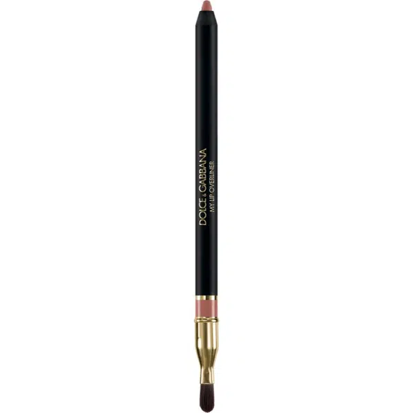 Dolce&Gabbana Classic My Lip Overliner ceruzka na pery so štetčekom odtieň 01 My Honey Nude - Light Peachy Nude 1.2 g