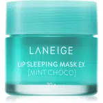 LANEIGE Lip Sleeping Mask EX nočná regeneračná maska na pery odtieň Mint Choco 20 g