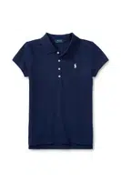 Dětské tričko Polo Ralph Lauren tmavomodrá barva, s límečkem, 313573242008