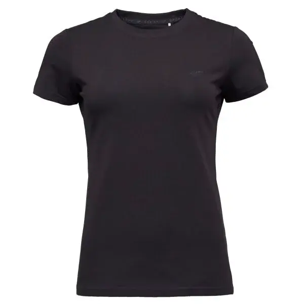 4F TSHIRT MARGOT Dámské tričko, černá, velikost