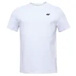 4F TSHIRT JACK Pánské tričko, bílá, velikost