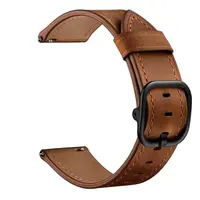 Lenuo originální kožený strap 22 mm (světle hnědá)