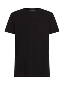 TOMMY HILFIGER Tričko 'ESSENTIAL'  čierna