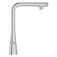 Grohe Zedra Smartcontrol drezová batéria s otočným ramienkom supersteel 31593dc2 G31593DC2