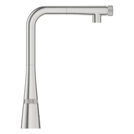Grohe Zedra Smartcontrol drezová batéria s otočným ramienkom supersteel 31593dc2 G31593DC2