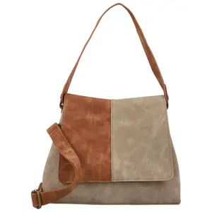 Dámská kabelka přes rameno béžová - Paolo bags Naiara