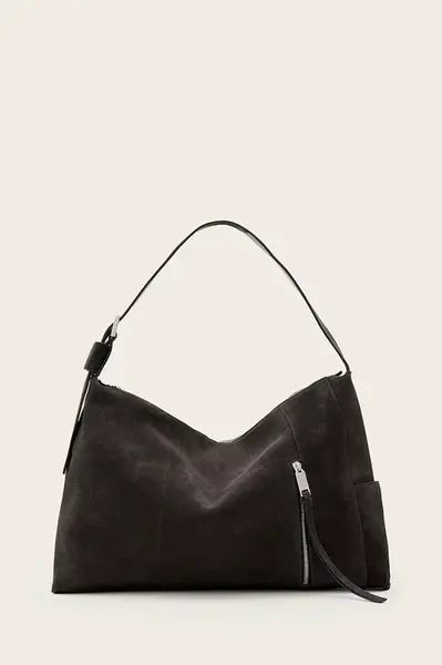 Semišová kabelka AllSaints ALBA