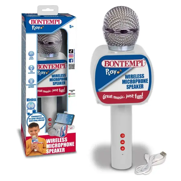 Bontempi Bezdrôtový karaoke mikrofón