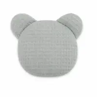 BocioLand Nahřívací polštářek TEDDY s třešňovými pecičkami a levandulí - šedý