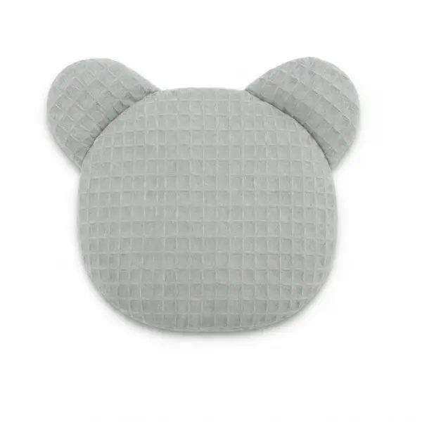 BocioLand Nahřívací polštářek TEDDY s třešňovými pecičkami a levandulí - šedý