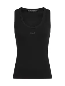 Karl Lagerfeld Top  čierna