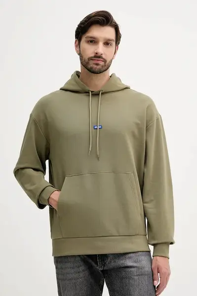 Bavlněná mikina Hugo Blue Nalonso