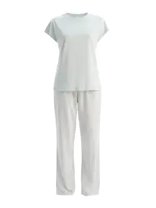 Dagi Pyžamo  sivá / mätová
