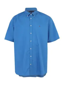 Tommy Hilfiger Big & Tall Košeľa 'FLEX'  modrá