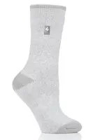 Dámske Heat Holders LITE termo ponožky melírované stredne hrubé -Šedá