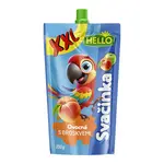 HELLO XXL Kapsička s broskyňami 200 g x 10 kusov