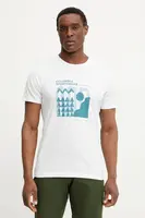 Sportovní triko Columbia Sun Trek černá barva, s potiskem, 1931172