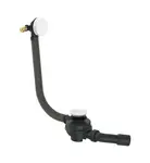 Axor Flexaplus - Vaňová odtoková a prepadová súprava, dĺžka 85 cm, matná biela 42541700